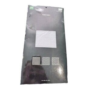Making‎ Memories Aluminum Metal Mesh Craft Sheets (3) 6"x12"  item# 23151  NEW